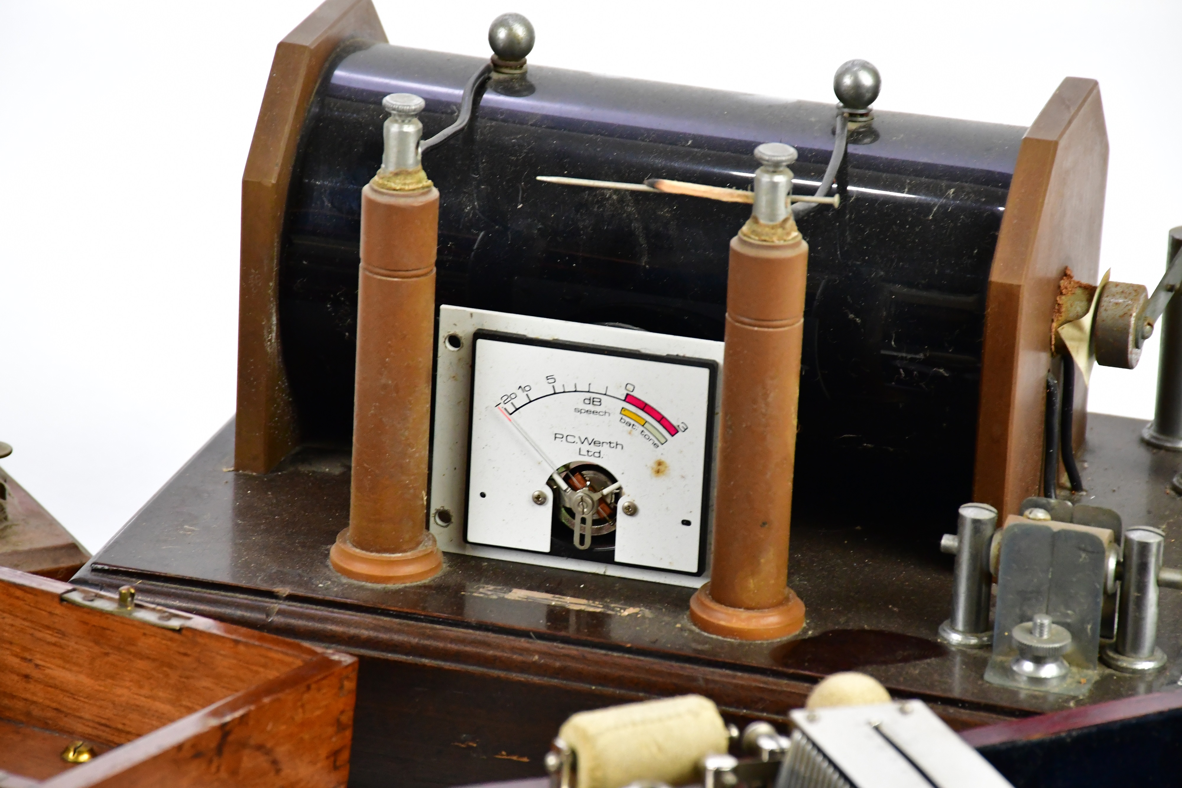 Lot 707 Four early 20th century electricity machines,