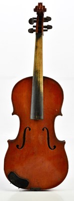 Lot 1016 - A full size French violin, Stradivarius copy,...