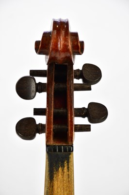 Lot 1016 - A full size French violin, Stradivarius copy,...