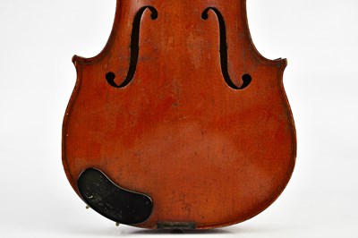 Lot 1016 - A full size French violin, Stradivarius copy,...