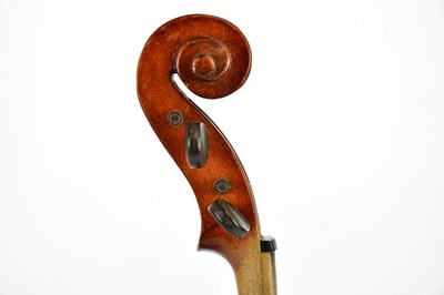 Lot 1016 - A full size French violin, Stradivarius copy,...