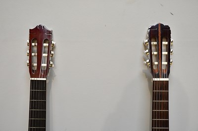 Lot 1075 - A Yamaha C-40 acoustic guitar and a Terada...