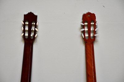 Lot 1075 - A Yamaha C-40 acoustic guitar and a Terada...