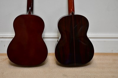 Lot 1075 - A Yamaha C-40 acoustic guitar and a Terada...