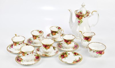 Lot 1469 - ROYAL ALBERT; an 'Old Country Roses' part tea...