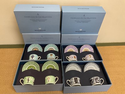 Lot 325 - WEDGWOOD; four boxed Celebration of the...