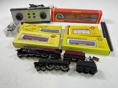 Lot 73 - HORNBY; a collection of 00 gauge trains and...