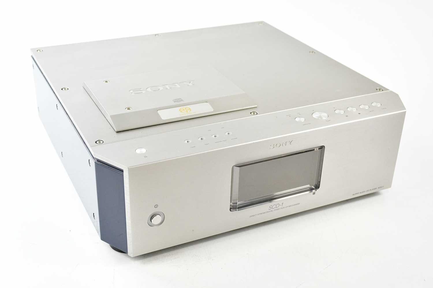 Lot 1139 - SONY; a SCD-1 super audio CD player, serial...