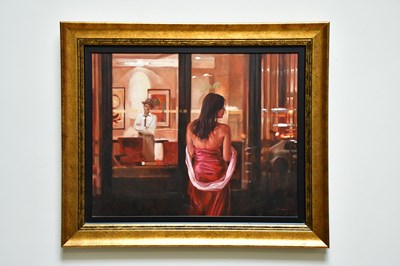 Lot 1608 - MARK SPAIN; oil on canvas, female figure...