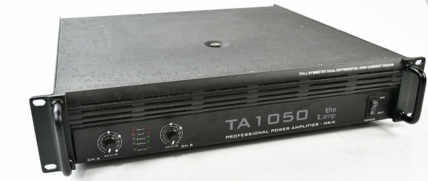 Lot 1150 - THOMANN; the t.amp professional power...