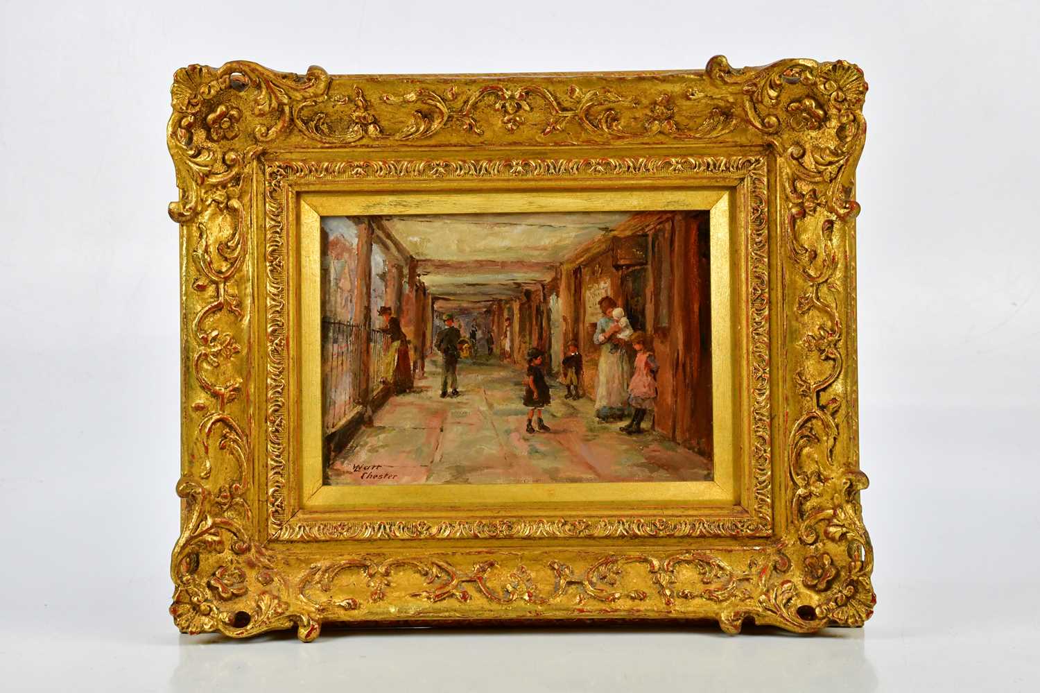 Lot 1770 - LINNIE WATT SWA (1875-1908); oil on canvas,...