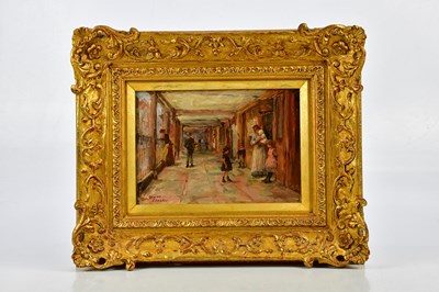 Lot 1770 - LINNIE WATT SWA (1875-1908); oil on canvas,...