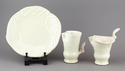 Lot 625 - TAKESHI YASUDA (born 1943); a porcelain...