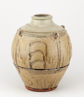 Lot 484 - PHIL ROGERS (1951-2020); a bulbous stoneware...