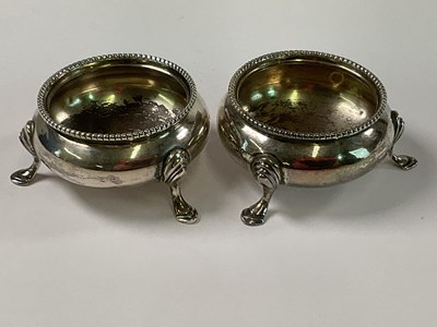 Lot 378 - ROBERT HENNELL; a pair of Victorian hallmarked...