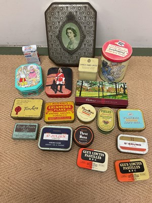 Lot 136 - A collection of tins, some vintage, some more...