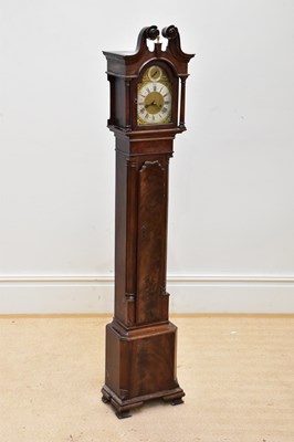 Lot 295 - A 19th century mahogany and walnut cased...