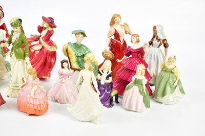 Lot 1519 - ROYAL DOULTON; a collection of figures...