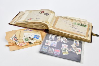 Lot 2655 - A quantity of assorted stamps, contained in an...
