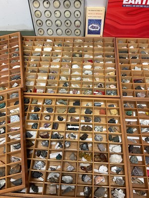 Lot 2 - A quantity of semi precious stones and fossils...