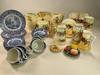 Lot 299 - A mixed lot of ceramics including Wilkinson...