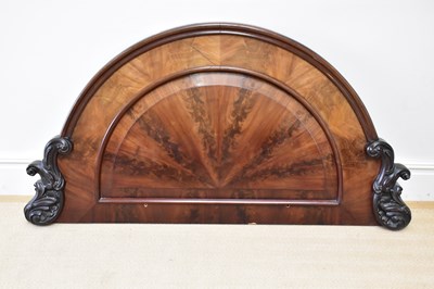 Lot 149 - An early Victorian mahogany veneered D-shaped...