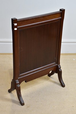 Lot 1246 - A mid 20th century Chinese fire screen with...