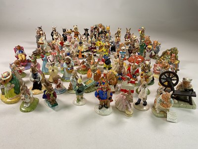 Lot 257 - ROYAL DOULTON BUNNYKINS; a huge collection of...