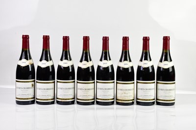 Lot 748 - RED WINE; eight bottles of Gevrey-Chambertin...