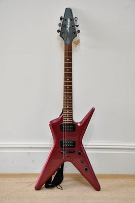 Lot 1094 - J & D; a V-200 six string electric guitar,...