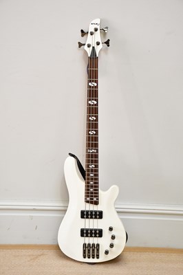 Lot 1090 - SPUR; a B-450 four string electric bass guitar.