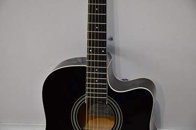 Lot 1081 - AXMAN; an electro-acoustic guitar, no.67248.