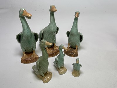 Lot 348 - Contemporary Chinese ceramics including a pair...