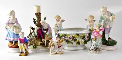 Lot 277 - A pair of 19th century Augustus Rex figures of...