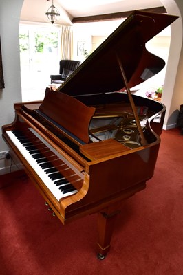 Lot 1066 - STEINWAY & SONS; a fully refurbished rosewood...