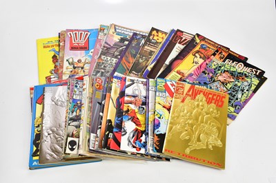 Lot 624 - MARVEL; a small collection of comics to...