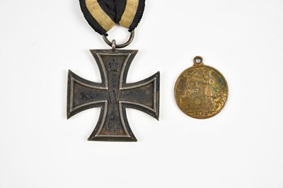 Lot 1291 - A WWI Iron Cross Second Class with original...