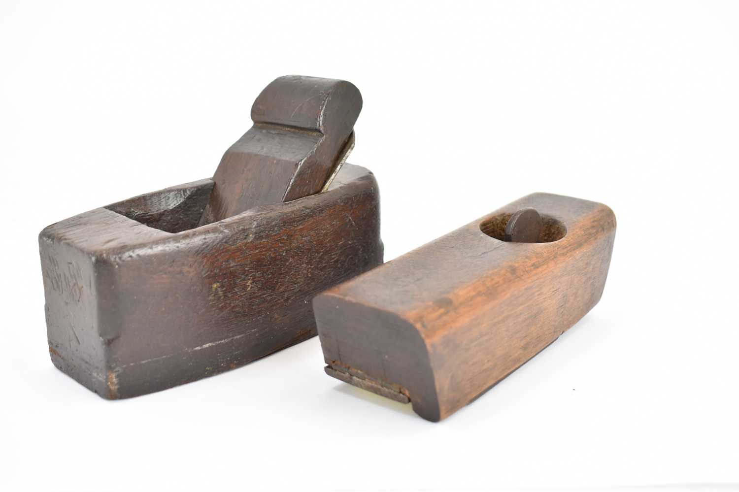Lot 423 - A 19th century steel and wood basket maker's...