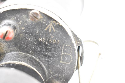 Lot 501 - A pair of WWII military binoculars marked 'x5...