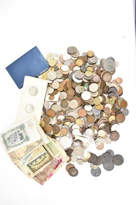Lot 979 - A quantity of coins, mostly British...