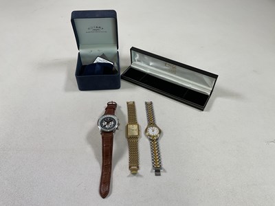 Lot 513 - A collection of three watches including a...