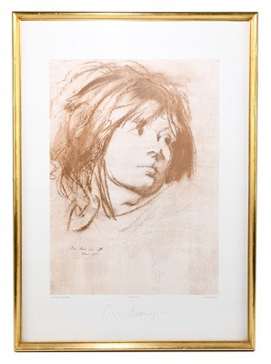 Lot 391 - PIETRO ANNIGONI; monochrome print, ‘Sue’,...