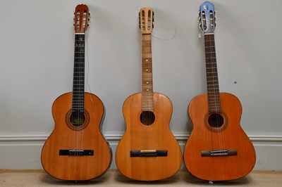 Lot 1077 - HOHNER; a Leyanda Maestro acoustic guitar,...