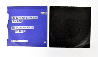 Lot 409 - SEX PISTOLS; a 45rpm vinyl single for ‘Anarchy...