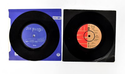 Lot 409 - SEX PISTOLS; a 45rpm vinyl single for ‘Anarchy...