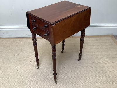 Lot 1268 - A 19th century mahogany drop-leaf Sutherland...