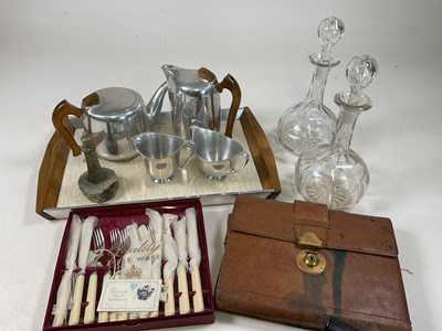 Lot 42 - Collectors items including a Picquot ware...
