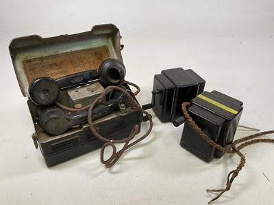 Lot 34 - A collection of vintage telephones including...