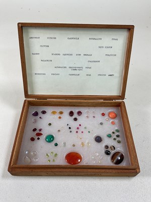 Lot 3 - A set of simulated specimen stones used for...