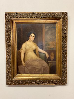 Lot 190 - 19TH CENTURY ENGLISH SCHOOL; oil on panel,...